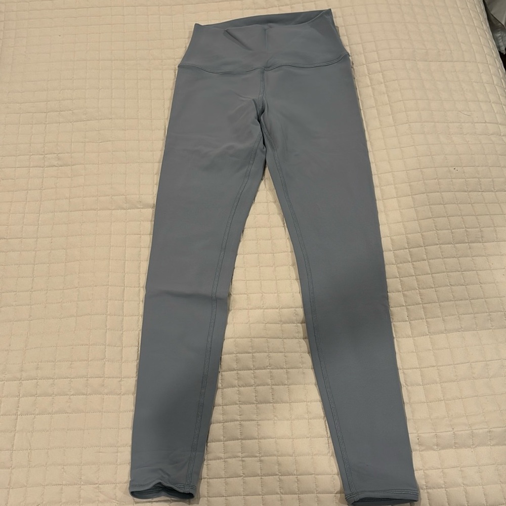 Alo light blue leggings - never worn